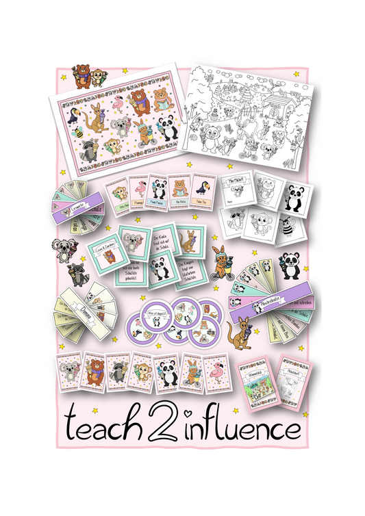 XXL-Materialpaket - Schule der Tiere