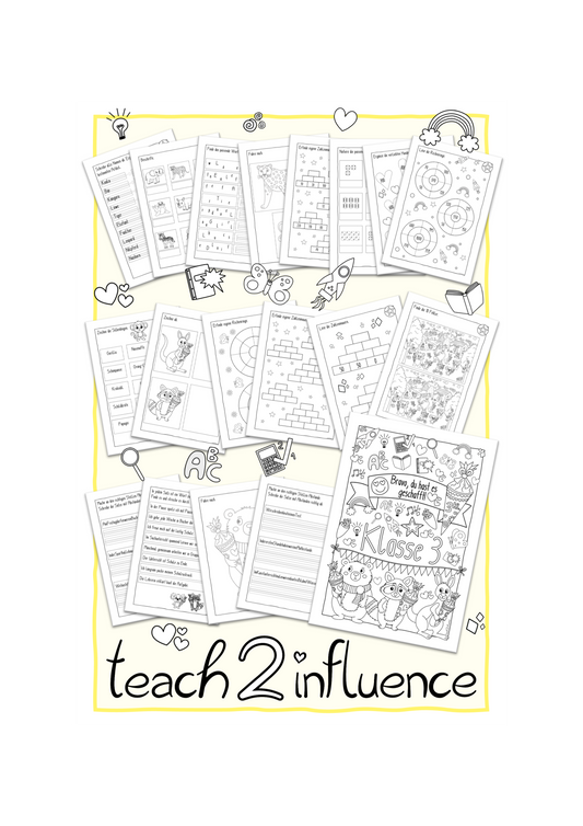 Zusatzheft für die 3. Klasse