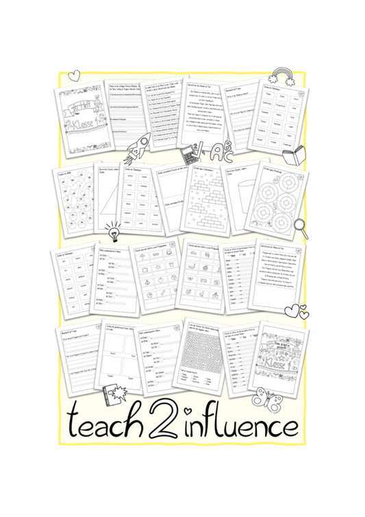 Zusatzheft für die 4. Klasse