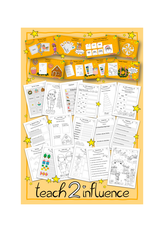 Interaktiver Adventskalender - Weihnachtsstern