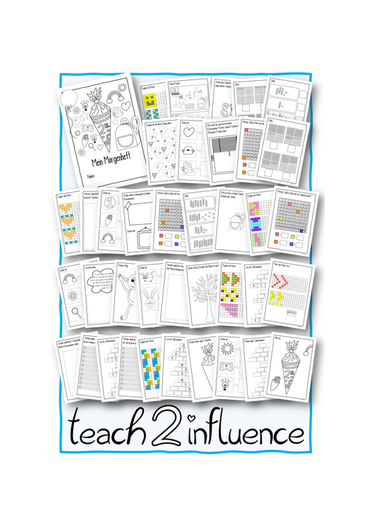 Morgenheft für die 2. Klasse