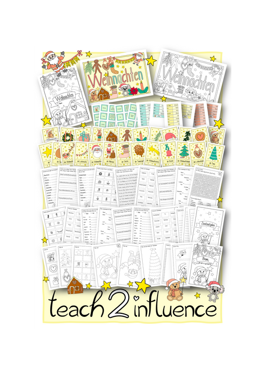 XXL-Materialpaket - Weihnachtswerkstatt für die 3. & 4. Kl.