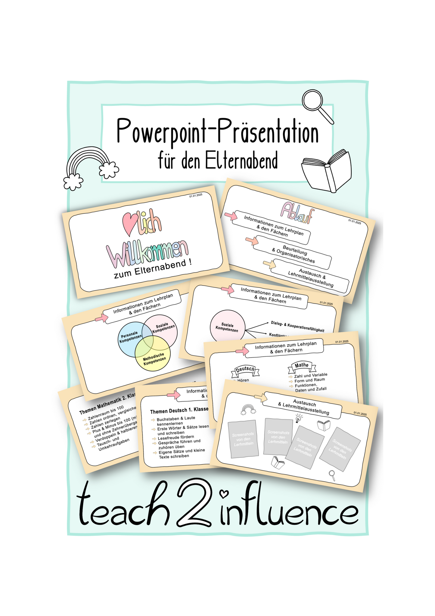 Powerpoint-Präsentation für den Elternabend