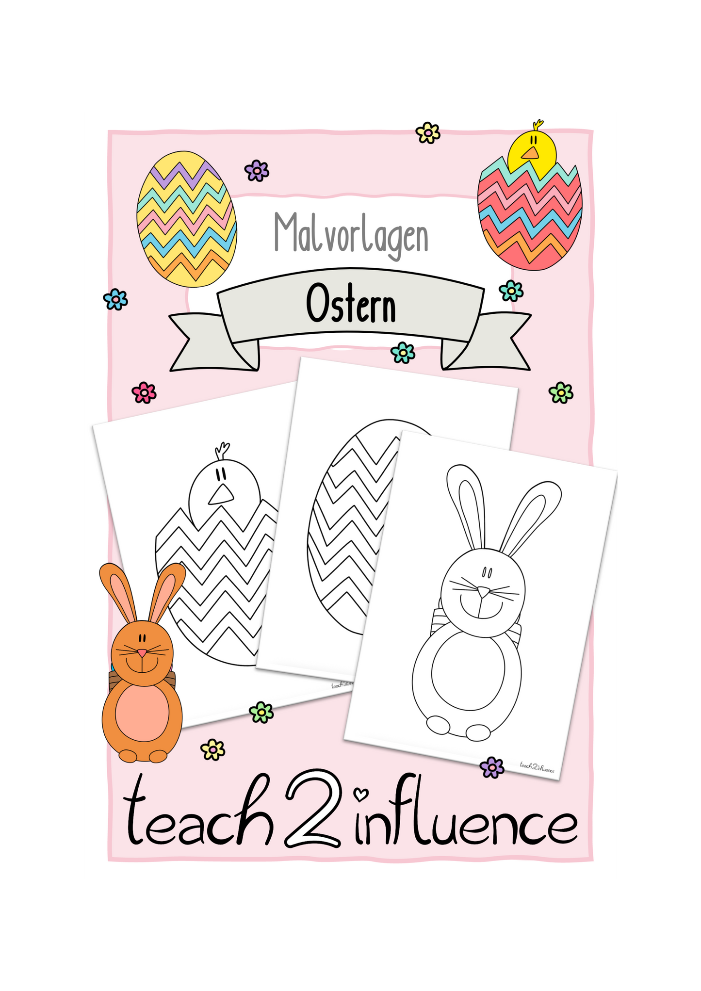 Malvorlagen - Ostern