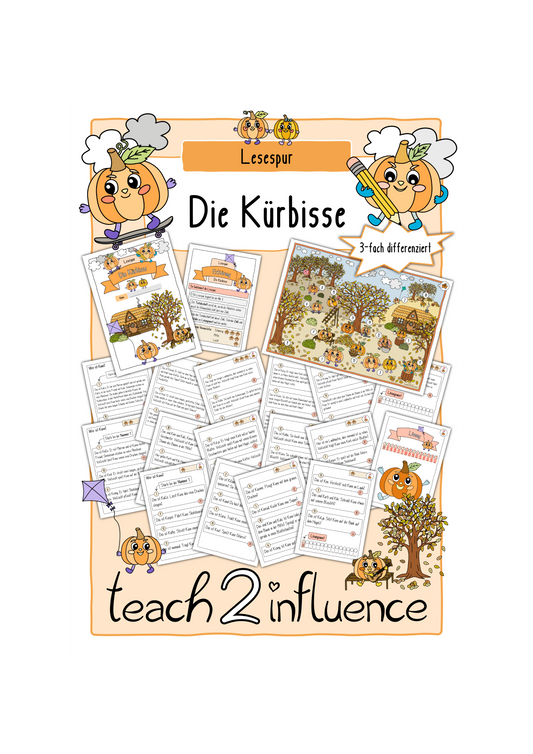 Lesespur - Die Kürbisse