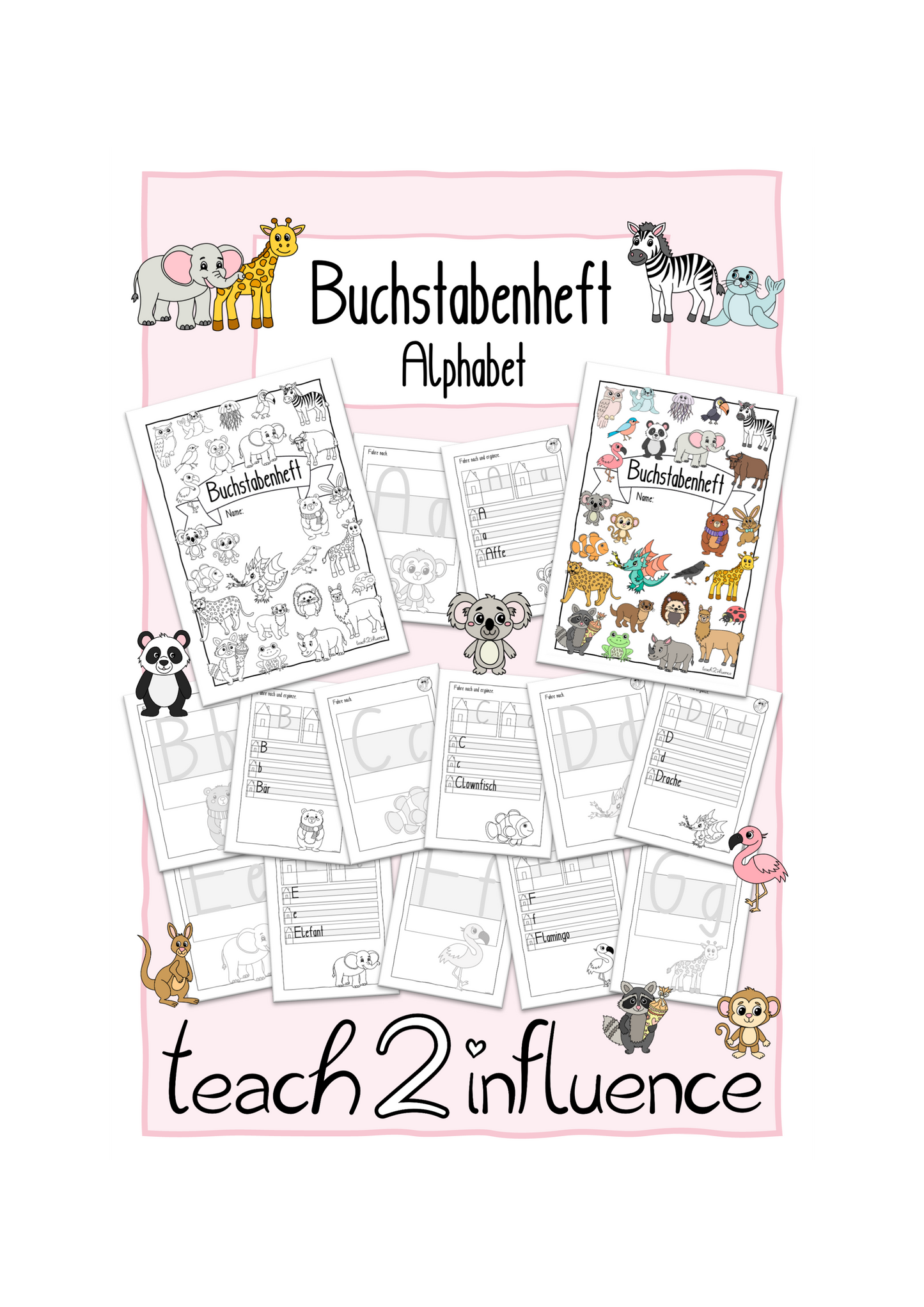 Buchstabenheft - Alphabet