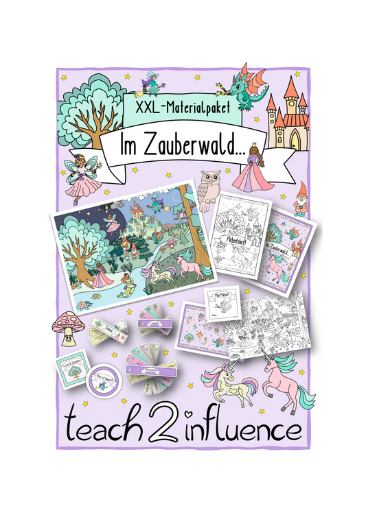 XXL-Materialpaket - Im Zauberwald