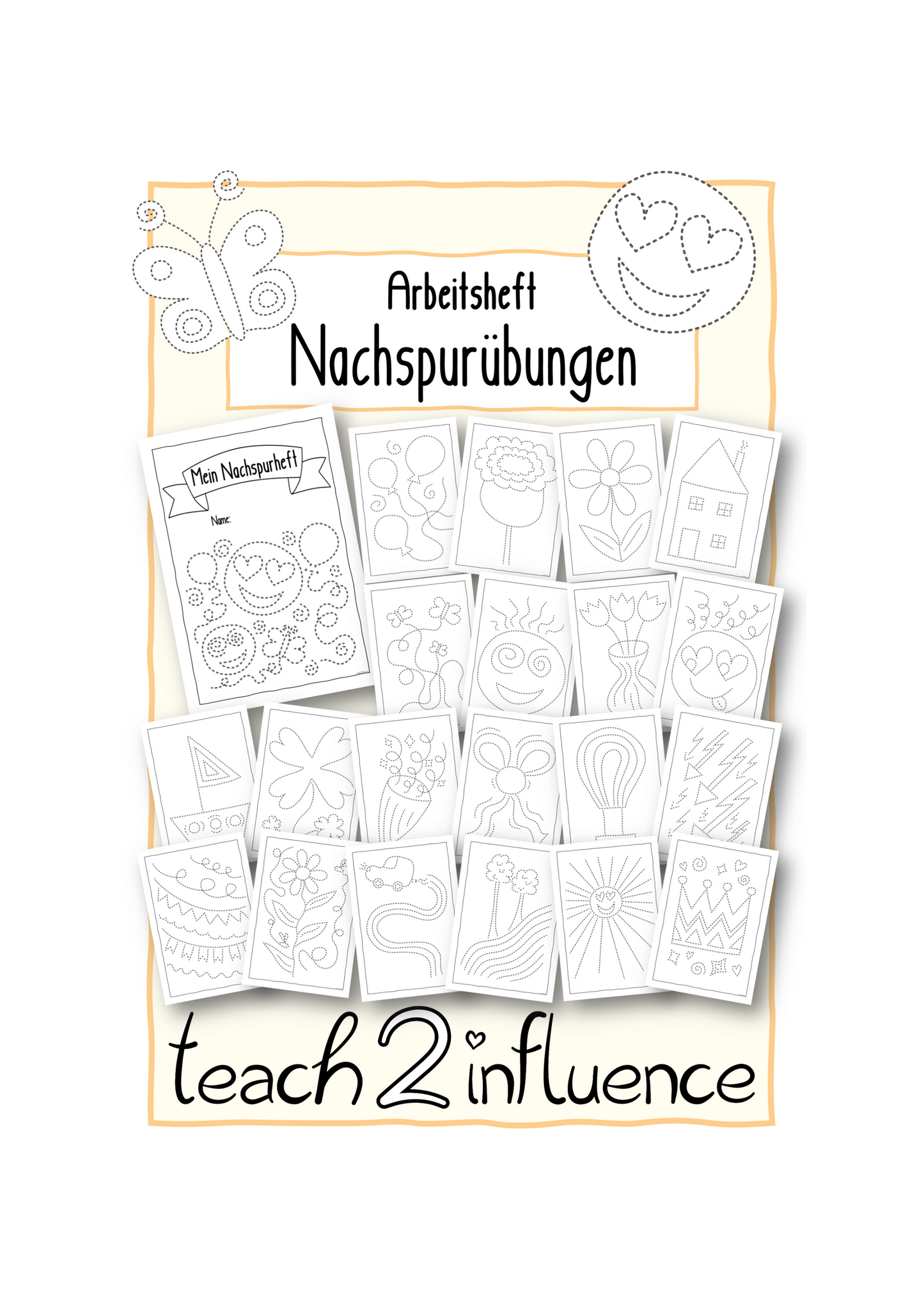 Arbeitsheft Nachspurübungen