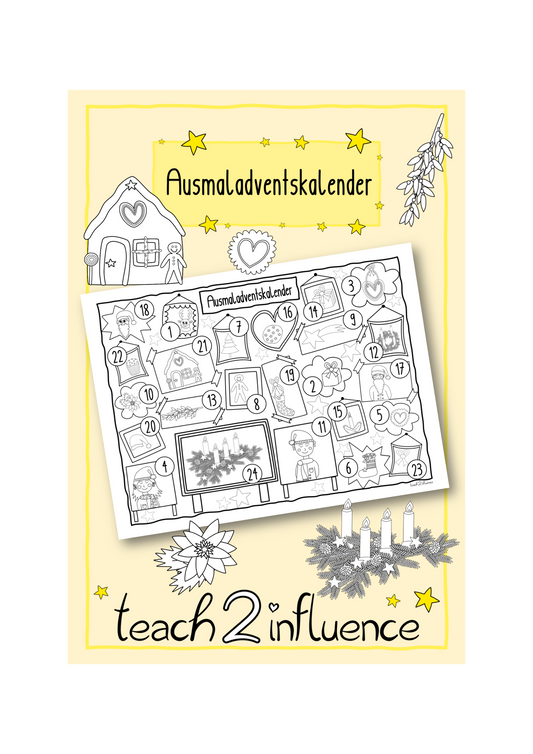 Ausmaladventskalender
