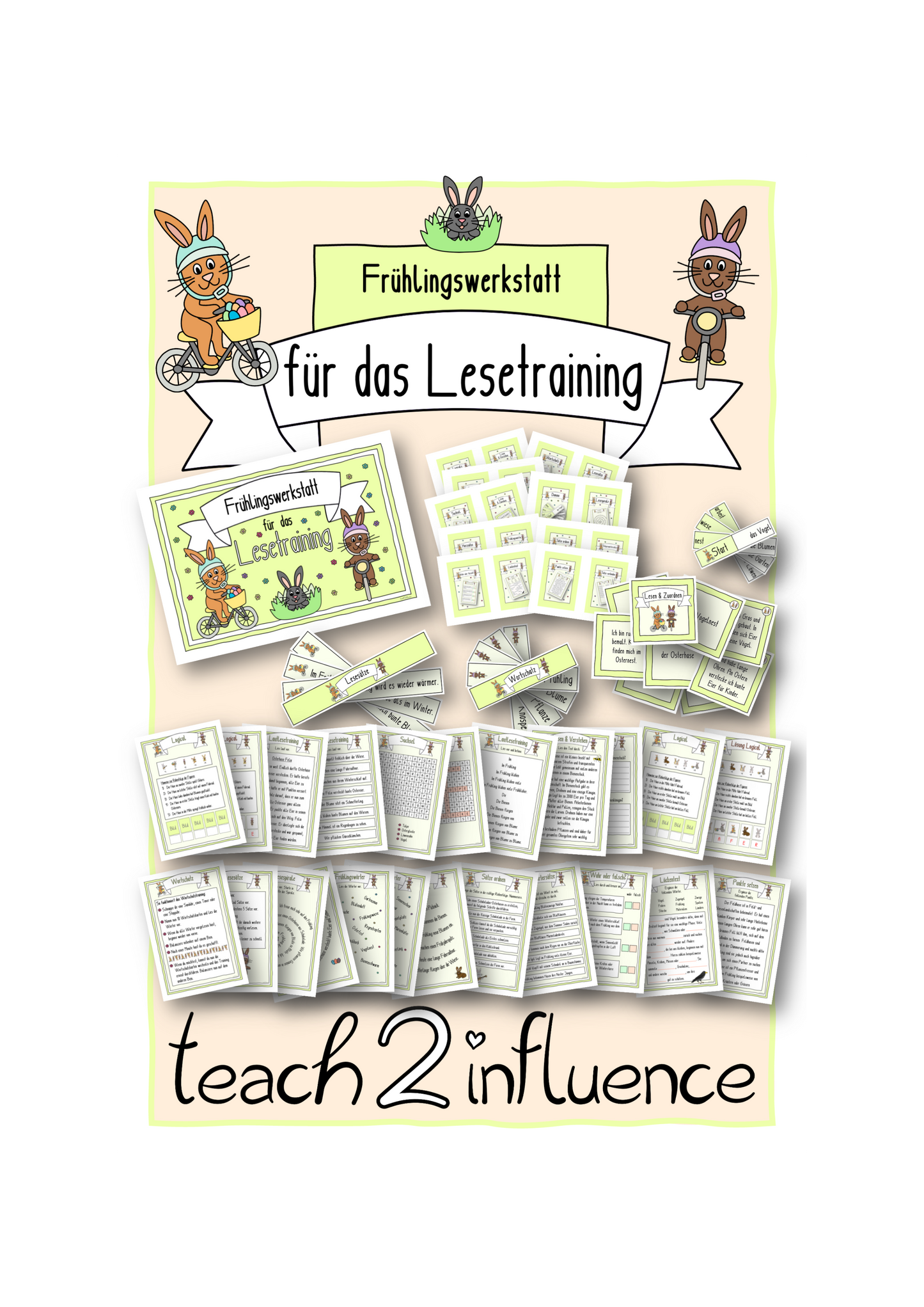 Frühlingswerkstatt für das Lesetraining