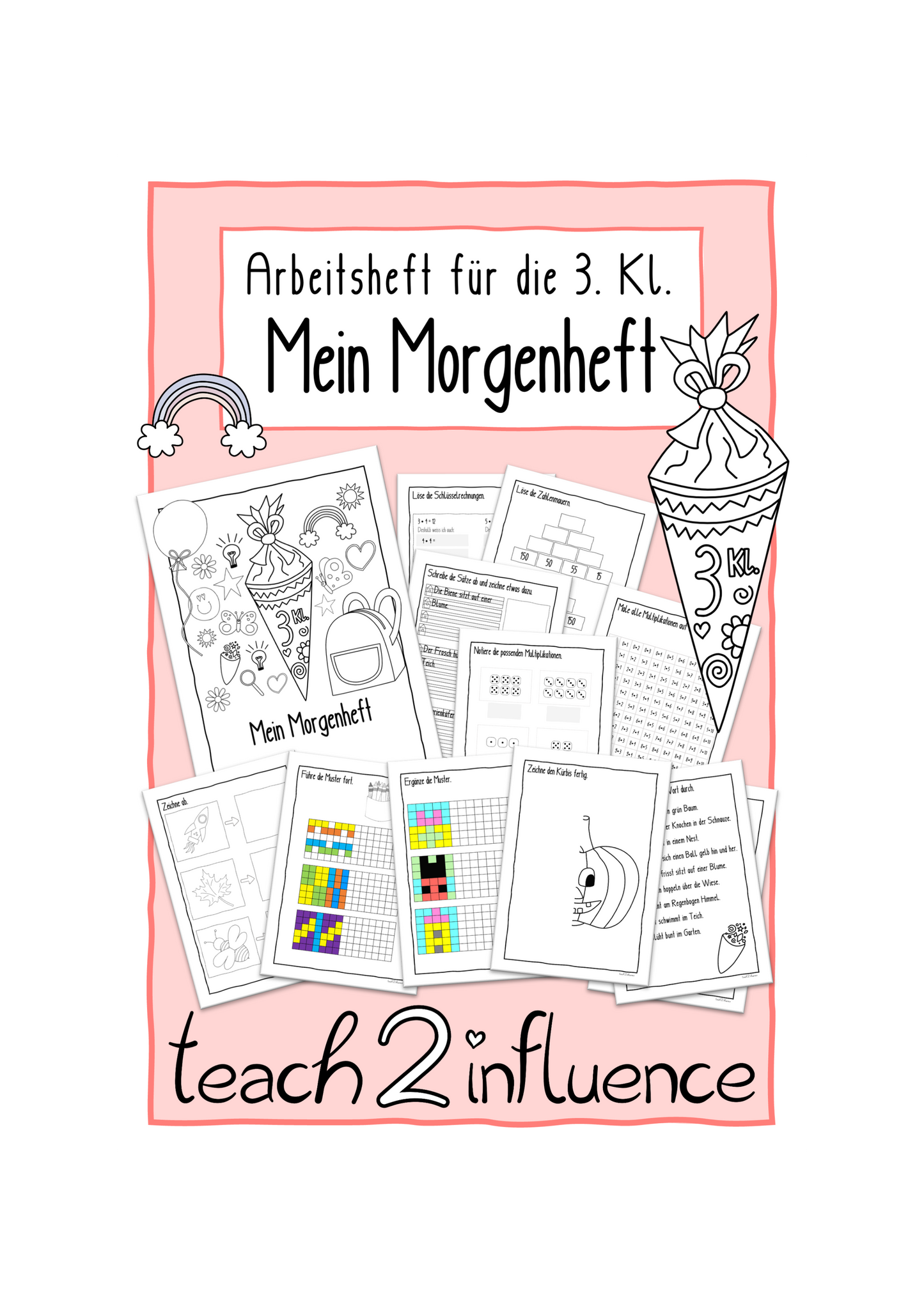 Morgenheft für die 3. Klasse