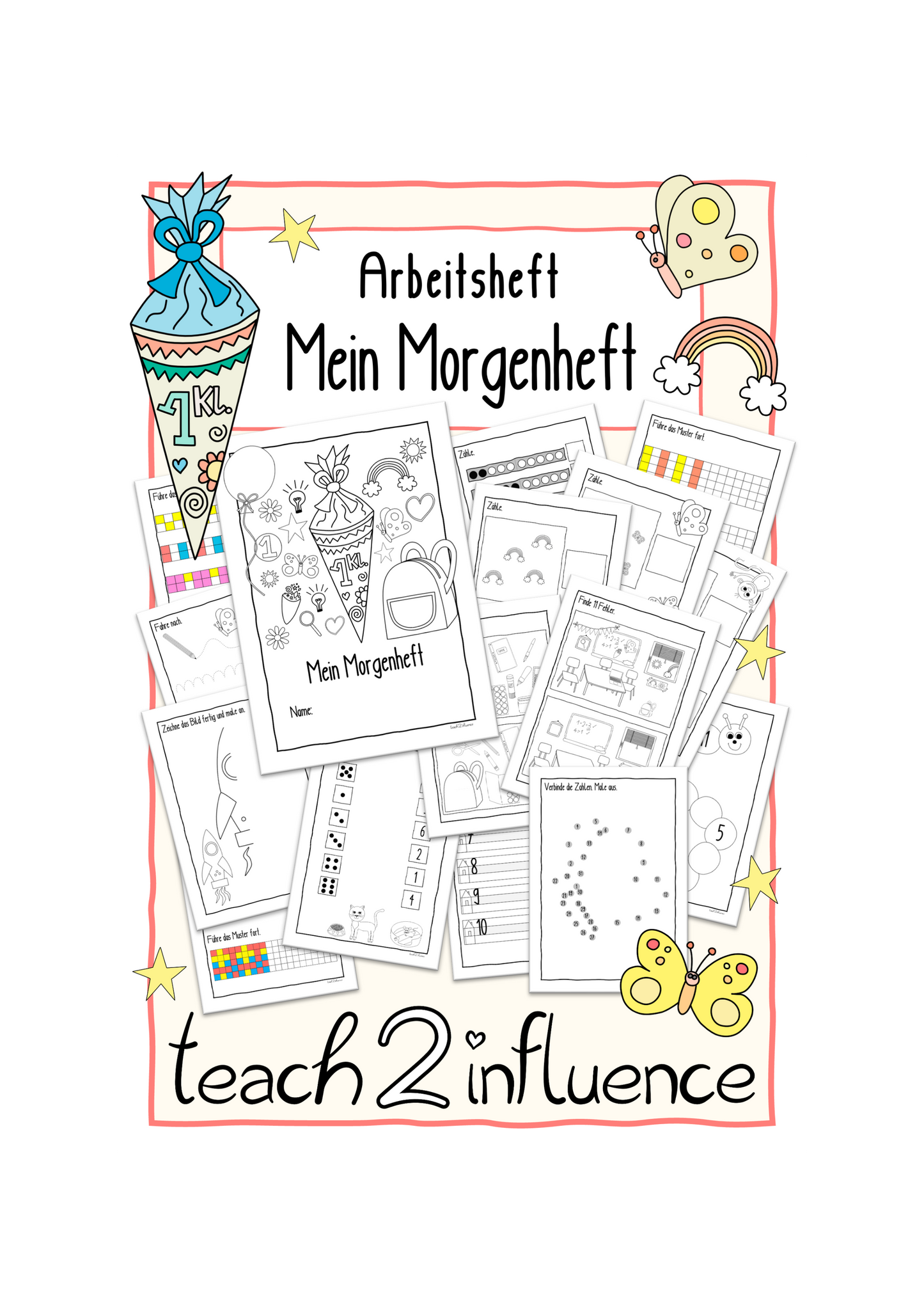Morgenheft für die 1. Klasse