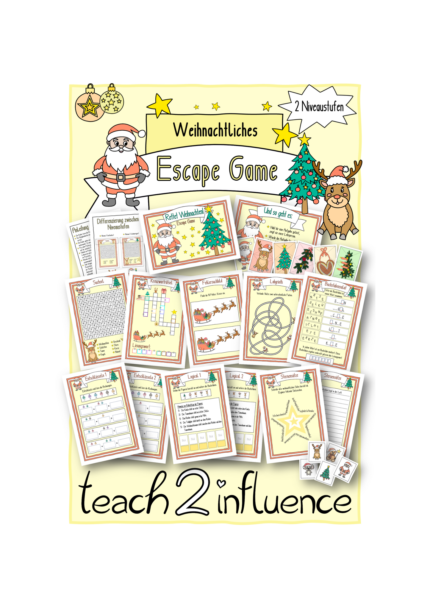 Weihnachtliches Escape Game