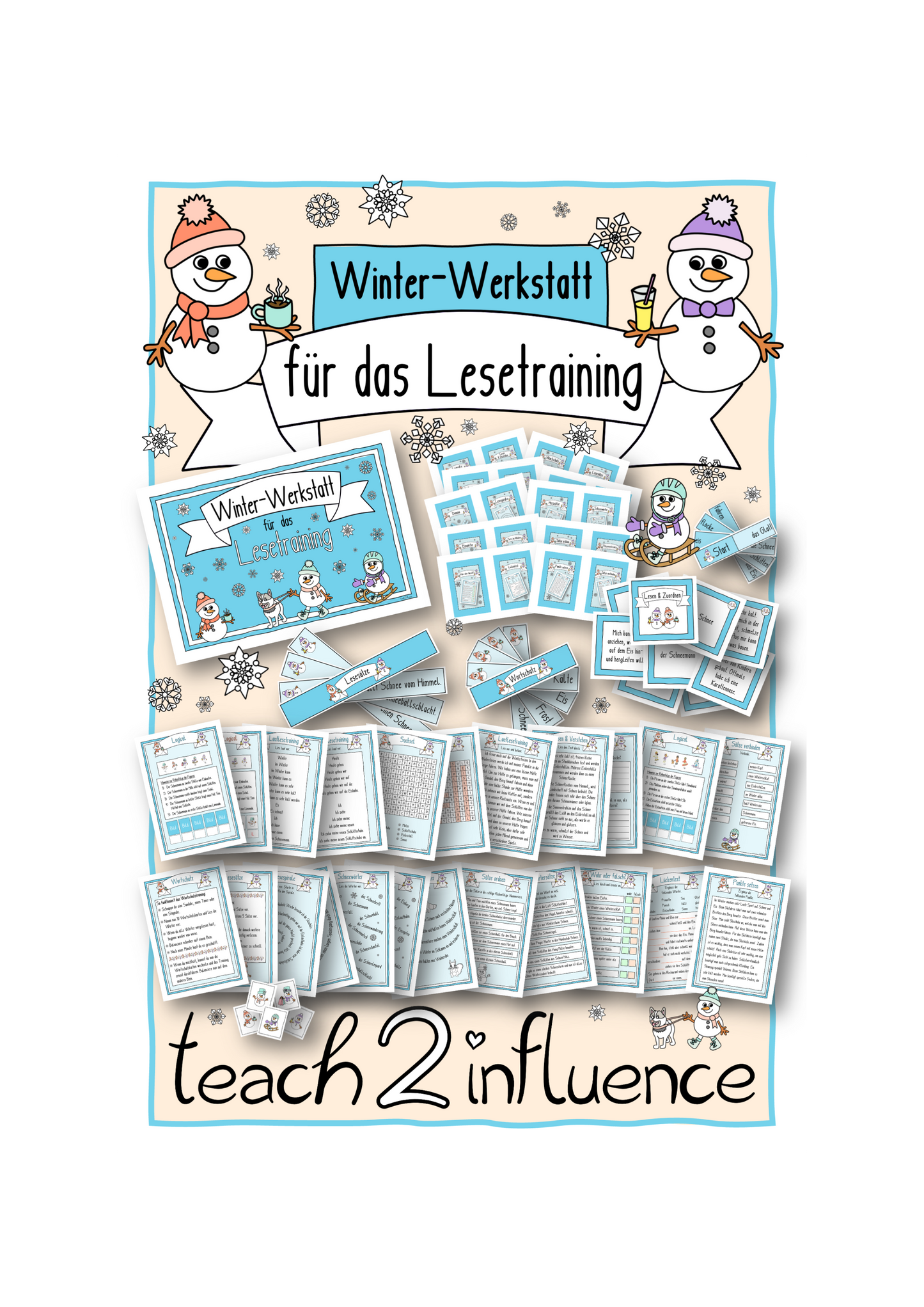 Winter-Werkstatt für das Lesetraining