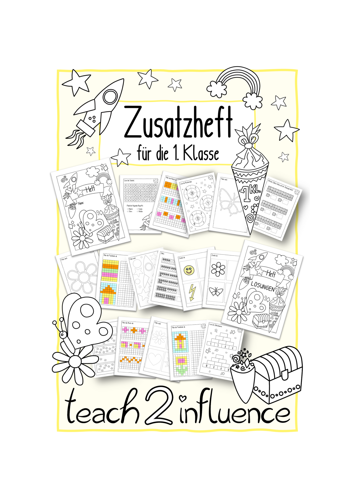 Zusatzheft für die 1. Klasse