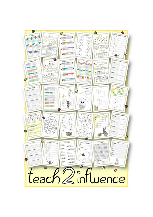 Frühlingsheft für die 1. Klasse
