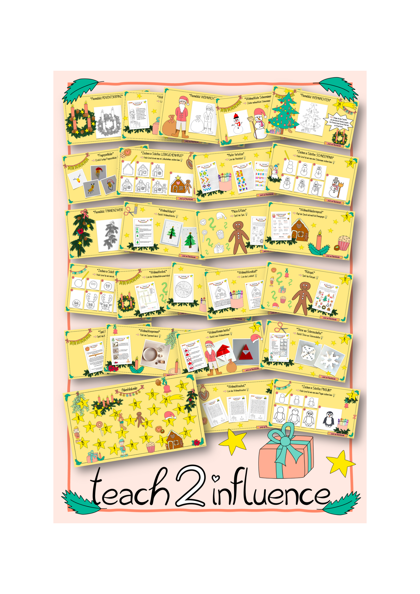 Interaktiver Adventskalender - Weihnachtszeit