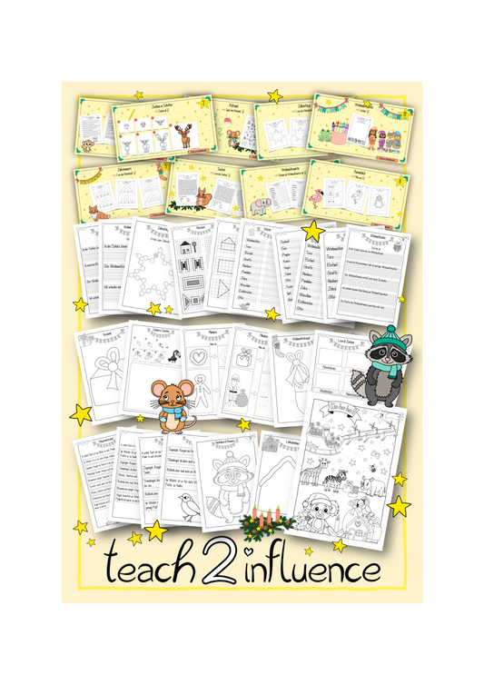 Interaktiver Adventskalender - Tierische Adventszeit