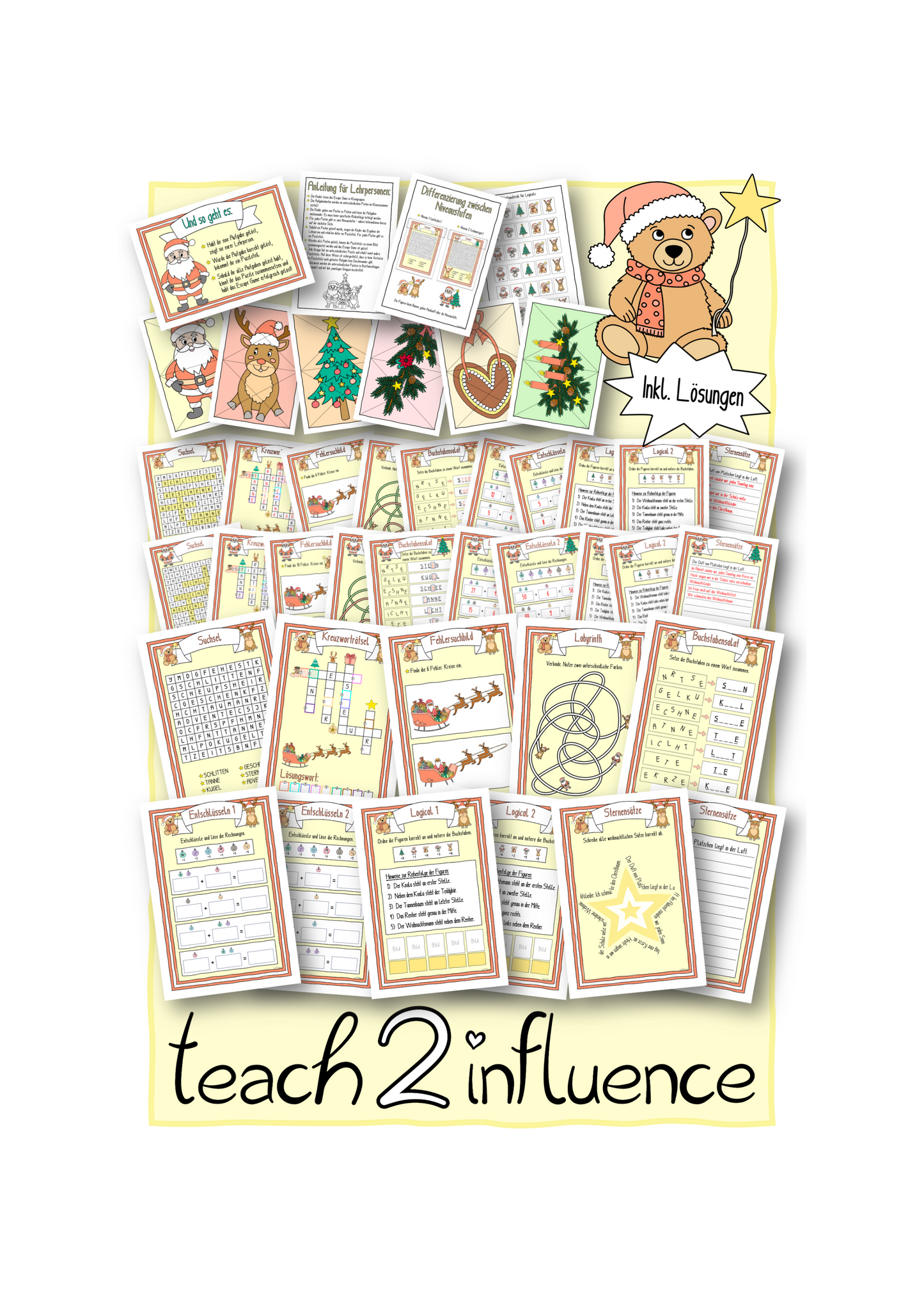 Weihnachtliches Escape Game