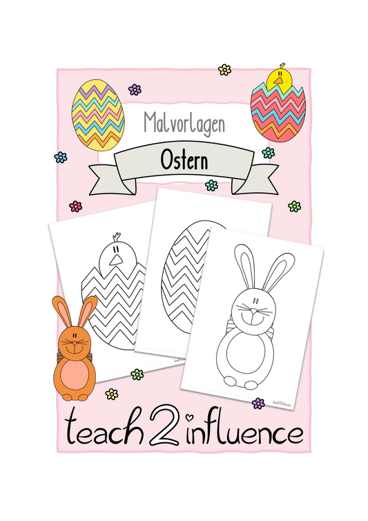 Malvorlagen - Ostern