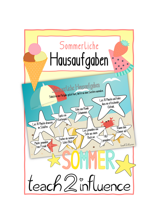 Sommerliche Hausaufgaben