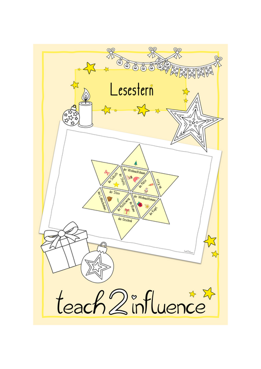 Lesestern - Weihnachten